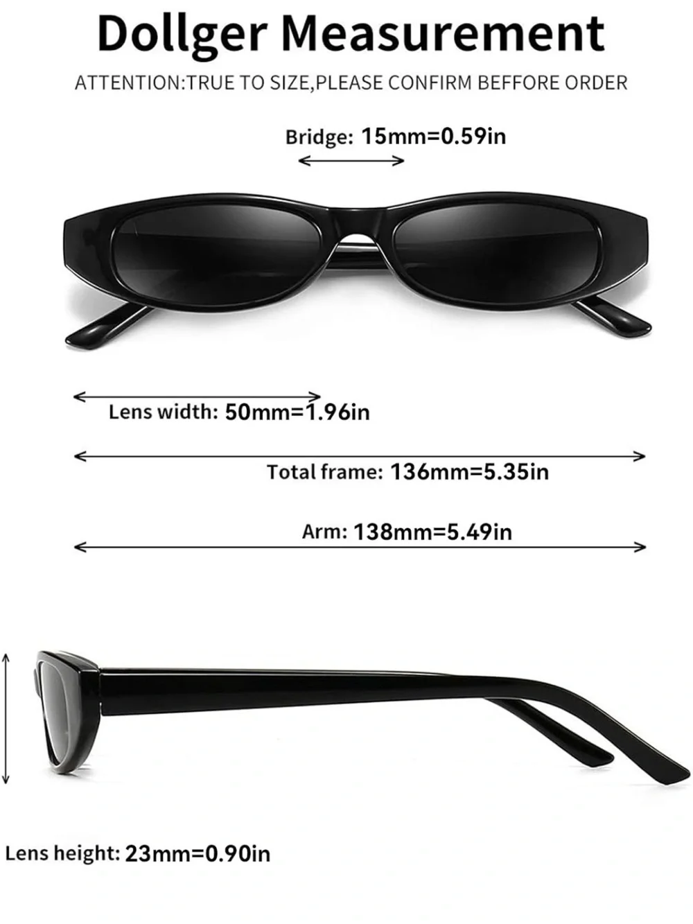 Black sunglasses